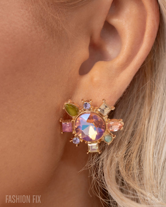 Proper Polish - Multi Post Earrings - Paparazzi Accessories