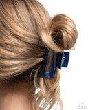 Coastal Clip - Blue Hair Clip - Paparazzi Accessories