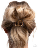 Seize the Spots - Brown Hair Clip - Paparazzi Accessories