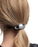 Striking Selfie - Silver Hair Clip - Paparazzi Accessories