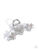 romantic-rampage-white-hair clip-paparazzi-accessories