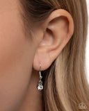 Faithfully Fierce - White Necklace - Paparazzi Accessories