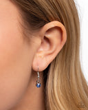 Radiant Raven - Blue Necklace - Paparazzi Accessories