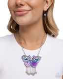 Mayoral Monarch - Purple Necklace - Paparazzi Accessories