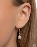 Dolphin Dive - Gold Necklace - Paparazzi Accessories