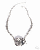 sand-dollar-statement-silver-necklace-paparazzi-accessories