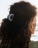 Striped Shopaholic - Multi Hair Clip - Paparazzi Accessories