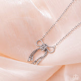 Coquette Celebrity - White Necklace - Paparazzi Accessories