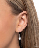 Coquette Celebrity - White Necklace - Paparazzi Accessories