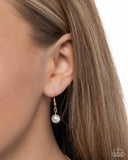 Purely Blessed - Gold Necklace - Paparazzi Accessories