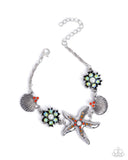 Starfish Solo - Orange Complete Look  - Paparazzi Accessories