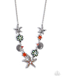 Starfish Solo - Orange Complete Look  - Paparazzi Accessories