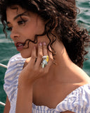 Twinkling Toucan - Yellow Ring - Paparazzi Accessories