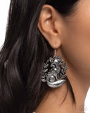 Foxy Fashion - Silver Earrings - Paparazzi Accessories
