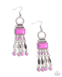 complimentary-cascade-purple-earrings-paparazzi-accessories