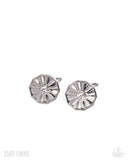octagonal-opulence-white-cuff links-paparazzi-accessories