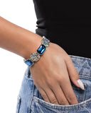 Prismatic Profession - Blue Bracelet - Paparazzi Accessories