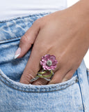 Better Blooms - Pink Ring - Paparazzi Accessories