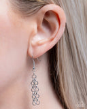 Radiant Rectangles - Red Necklace - Paparazzi Accessories