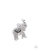 elephant-embrace-black-hair clip-paparazzi-accessories