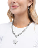Stellar Spotlight - Silver Necklace - Paparazzi Accessories