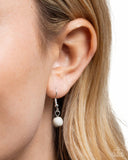 Floral Fidelity - White Necklace - Paparazzi Accessories