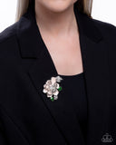 Blooming Belonging - Pink Brooch - Paparazzi Accessories