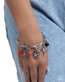 Western Wit - Red Bracelet - Paparazzi Accessories