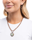 Heartfelt Horoscope - Copper Necklace - Paparazzi Accessories