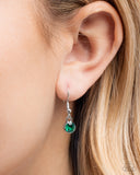 Tree Frog Tapestry - Green Necklace - Paparazzi Accessories