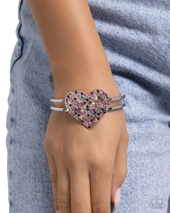 Significant Shimmer - Pink Bracelet - Paparazzi Accessories
