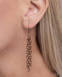 Parisian Posy - Copper Necklace - Paparazzi Accessories