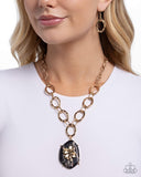 Clover Collection - Black Necklace - Paparazzi Accessories