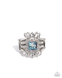 stately-squares-blue-ring-paparazzi-accessories
