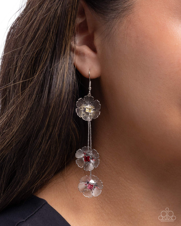Audaciously Aerial - Multi Earrings - Paparazzi Accessories