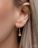 Horseshoe Headline - Copper Necklace - Paparazzi Accessories