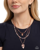 Actions Speak Louder - Copper Necklace - Paparazzi Accessories