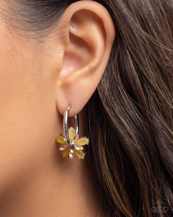 Floral Freedom - Multi Earrings - Paparazzi Accessories