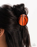 Basketball Babe - Orange Hair Clip - Paparazzi Accessories