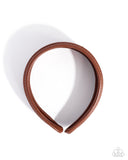 Woven Wellness - Brown Headband - Paparazzi Accessories
