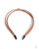 Believe It Or KNOT - Brown Headband - Paparazzi Accessories