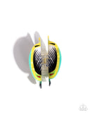 Tropical Tail - Yellow Hair Clip - Paparazzi Accessories