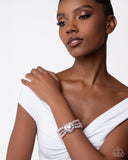 Lifelong Love Letter - Pink Bracelet - Paparazzi Accessories