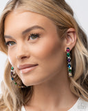 Grand Finale Glitz - Multi Earrings - Paparazzi Accessories