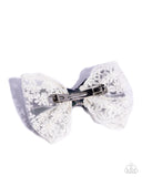 Ready to BOW? - Blue Hair Clip - Paparazzi Accessories