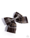 Front BOW Seat - Brown Hair Clip - Paparazzi Accessories
