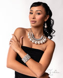 Comfortable Chic - White - 2025 Zi Collection Bracelet  - Paparazzi Accessories