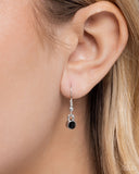 Quarterback Chic - Black Necklace - Paparazzi Accessories