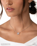 Enjoy the GLOW - White Necklace - Paparazzi Accessories