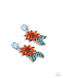 momentous-majesty-orange-post earrings-paparazzi-accessories